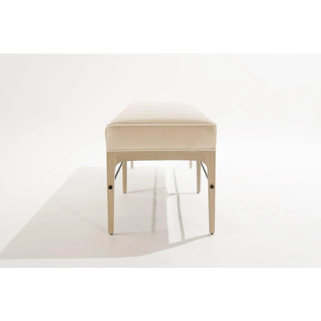 Linear Bench in White Oak Series 72 by Stamford Modern For Sale In New York - Image 6 of 12