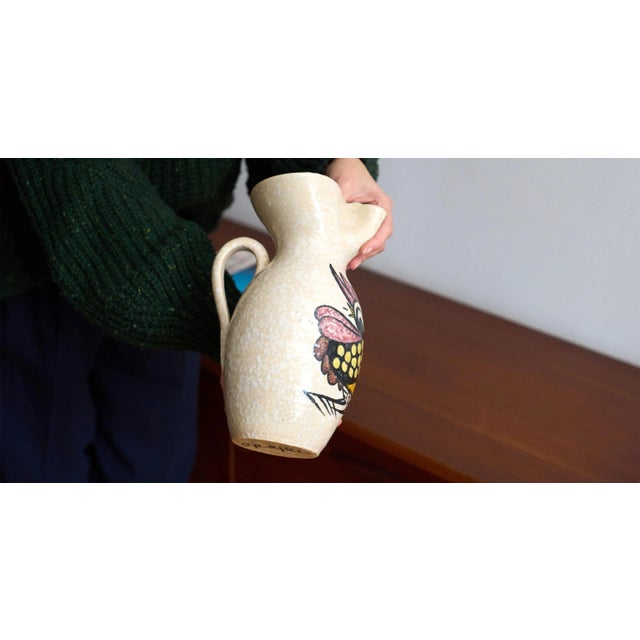 Large Vintage Pitcher-Vase For Sale - Image 3 of 7