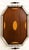 Antique English Silver and Mahogany Gallery Tray For Sale In Greenville, SC - Image 6 of 18