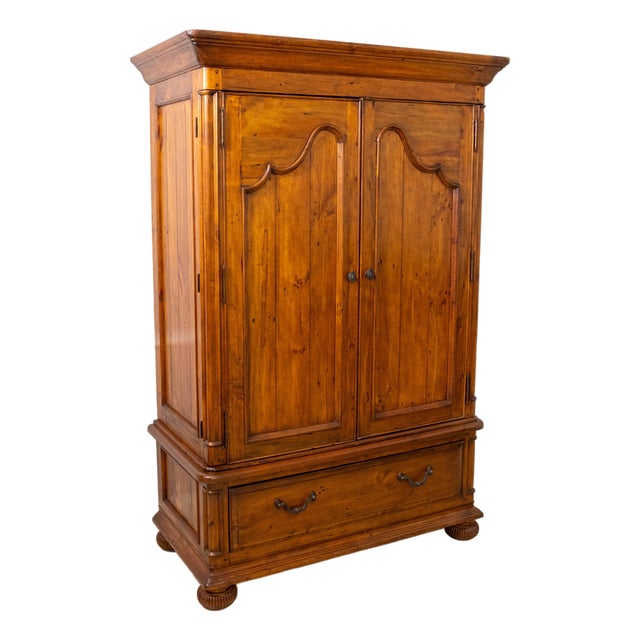 Lakeside Pine Large Country Armoire For Sale
