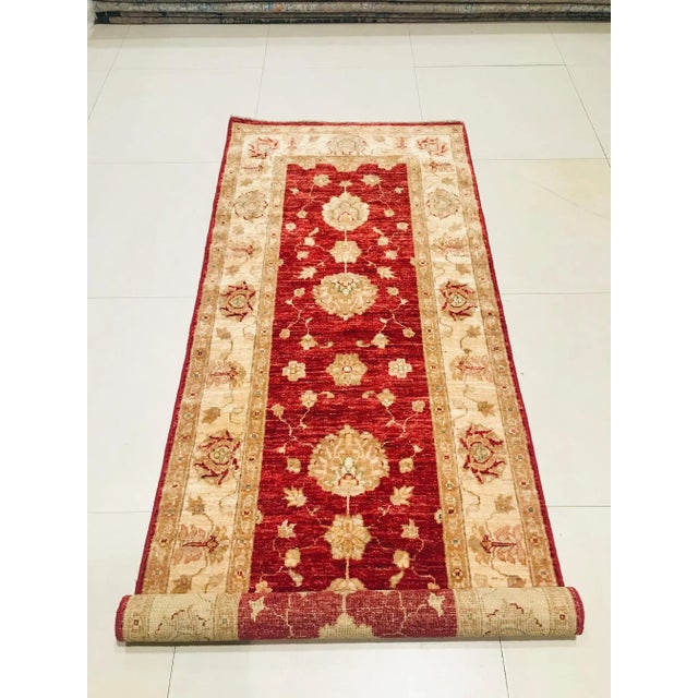 1980s Vintage Hand-Crafted Wool Carpet, 1982 For Sale - Image 5 of 13