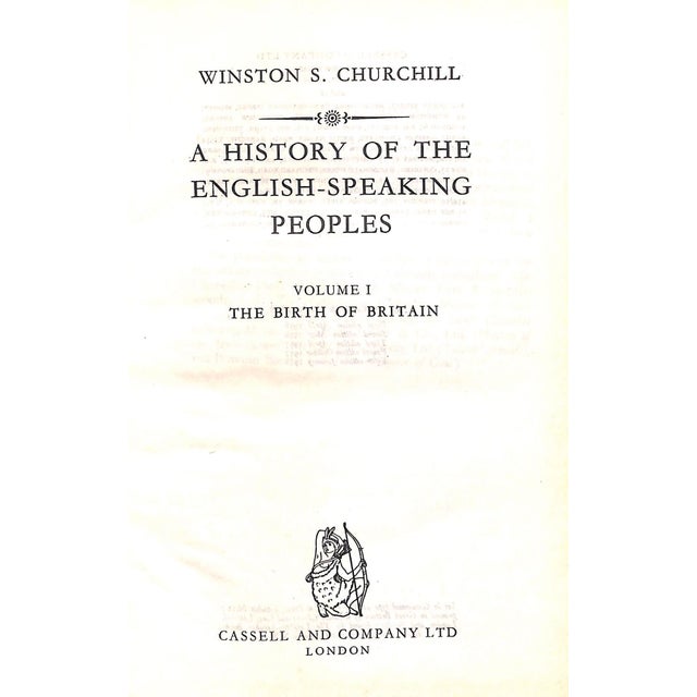 CHURCHILL, Winston S Volume I The Birth of Britain [416] pp. Volume II The New World [344] pp. Volume III The Age of...