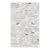 Galaxy Cowhide & Sari Silk Silver Area Rug, 5' 0'' X 8' 0'' For Sale