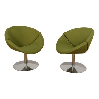 Set of Model EJ 96 Apollo Armchairs by Peter Hjort Lorentzen and Johannes Foersom for Erik Jørgensen, Denmark, 2010s For Sale