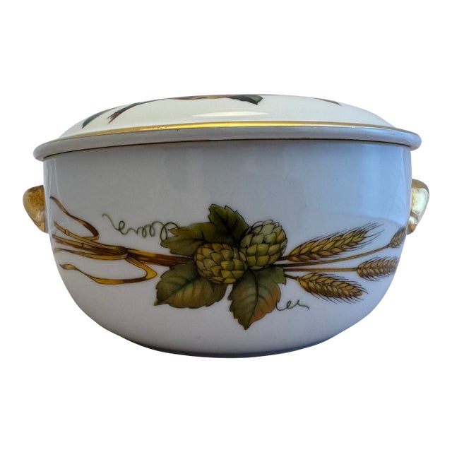 1970s Royal Worcester "Evesham Gold" Serving Dish (Shape 23/ Size 6) For Sale