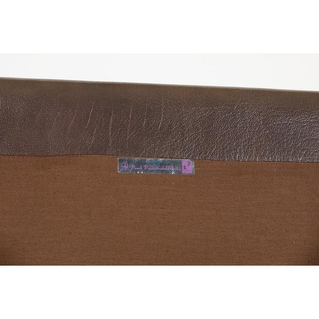 Two-Seater Sofa in Leather from Vemb, 1980s For Sale - Image 10 of 11