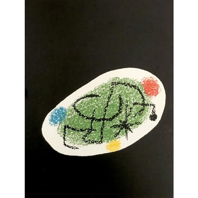 Modern 1968 Joan Miro Original Lithograph 3 XXe Siele For Sale - Image 3 of 3