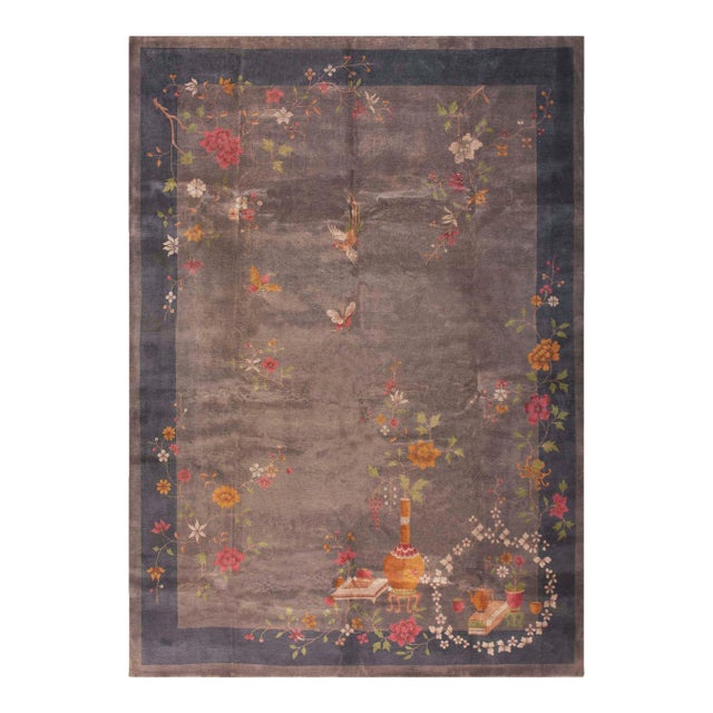 1920s Chinese Art Deco carpet ( 9'10" x 13'6" - 300 x 411 ) For Sale