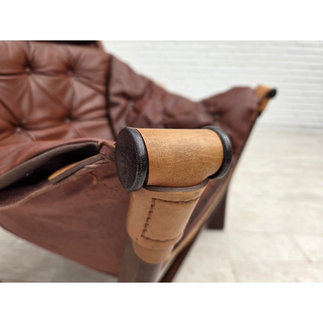 Norwegian Trega Lounge Chair by Tormod Alnaes, 1970s For Sale - Image 6 of 18