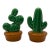 Vintage Cactus Salt & Pepper Shakers For Sale
