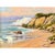 Sheryl Knight Scenic Coast oil on linen painting. This Sheryl Knight painting comes framed as shown. Dimensions 12"H X...
