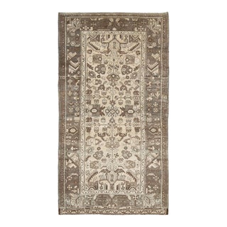 Galerie Shabab Collection Mid-20th Century Persian Malayer Accent Rug For Sale