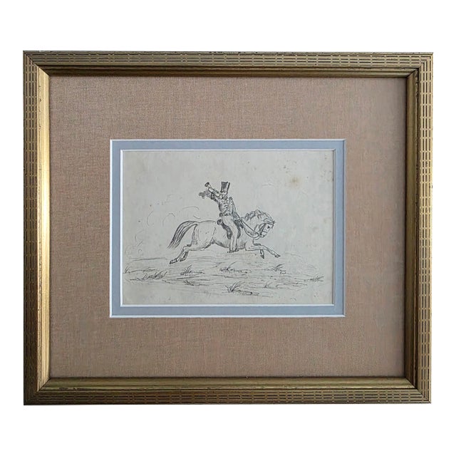 Mid 19th Century Framed Lithograph For Sale