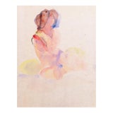 'Seated Nude' by Victor Di Gesu, Paris, Louvre, Salon D'Automne, Académie Chaumière, San Francisco Art Association, Los Angeles County Museum of Art For Sale