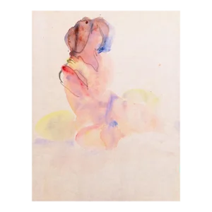 'Seated Nude' by Victor Di Gesu, Paris, Louvre, Salon D'Automne, Académie Chaumière, San Francisco Art Association, Los Angeles County Museum of Art