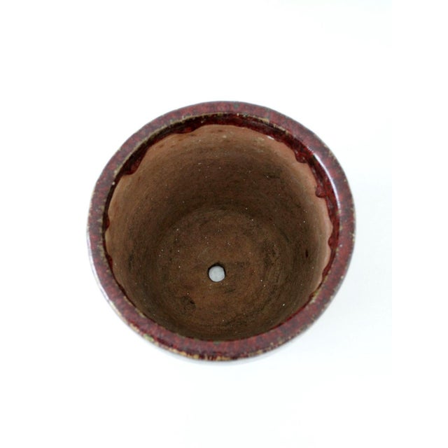 Vintage Studio Pottery Planter Pot For Sale - Image 4 of 11