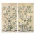 Set of 2 Chinoiserie Birds and Flower Wall Panels, 18th Century Style For Sale