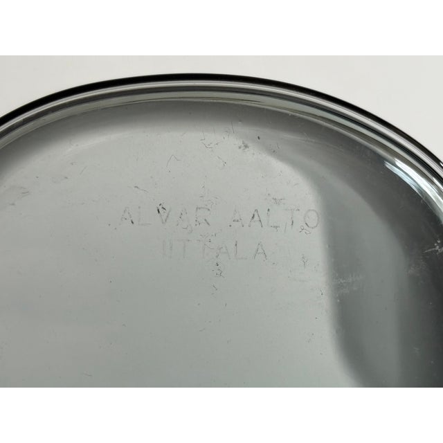 Alvar Aalto Ittala Glass Vase For Sale - Image 6 of 8