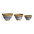 19th Century Miniature Yellow Ware Bowls For Sale