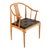 1990s Wegner "China Chair" for Fritz Hansen in Cherry and Leather For Sale