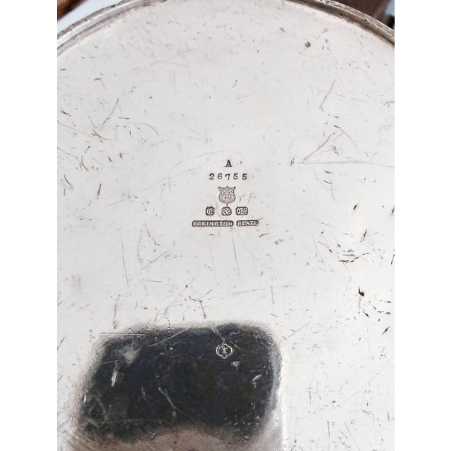 Silver Antique Pacific Steam Navigation Co Silver Plated Wine Cooler For Sale - Image 8 of 9