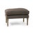 The Louis Ottoman from Zentique is a French Louis XVI-style ottoman in limed grey oak with aubergine linen upholstery. The...