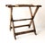 Bamboo & Woven Rattan Luggage Rack/Natural For Sale In Los Angeles - Image 6 of 7