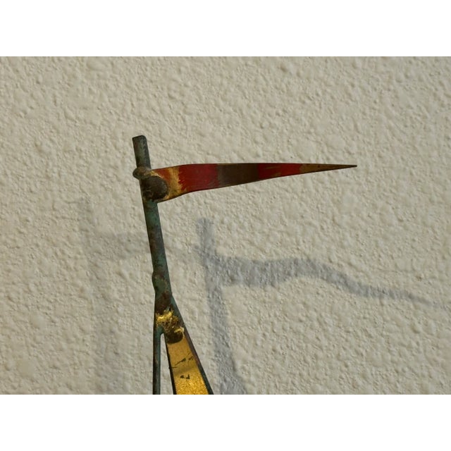 1970s Curtis Jere Sailboat Wall Sculpture For Sale - Image 9 of 11