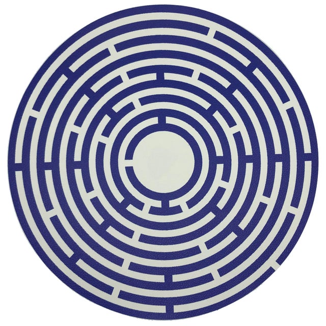 These pebble faux leather placemats make for pieces suitable at any occasion. With our signature patterns on the front and...