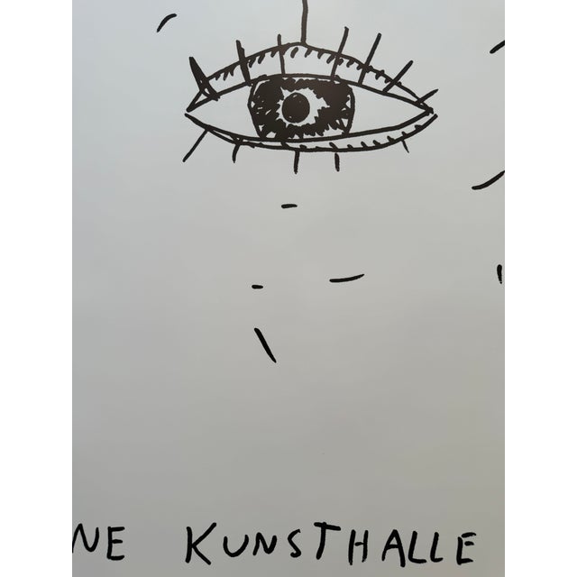 Georg Jiri Dokoupil, Kunsthalle Bonn, 1983, Original Vintage Exhibition Poster For Sale - Image 9 of 10