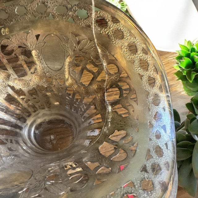 Antique George Roth Hanau Repoussé 800 Silver Bride’s Basket – Germany, c. 1890–1900 A breathtaking example of late-19th-...