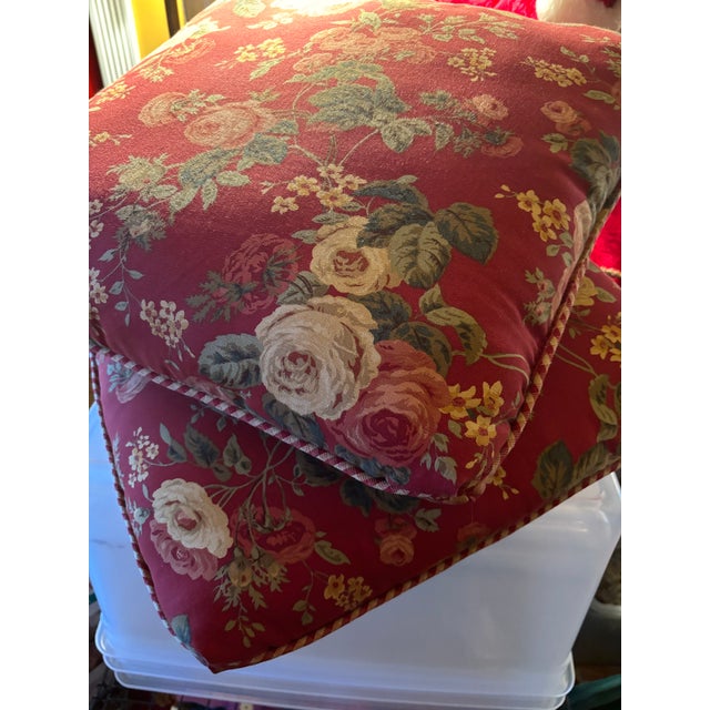 Craft Master “Laura Ashley Inspired” Loveseat For Sale - Image 4 of 12