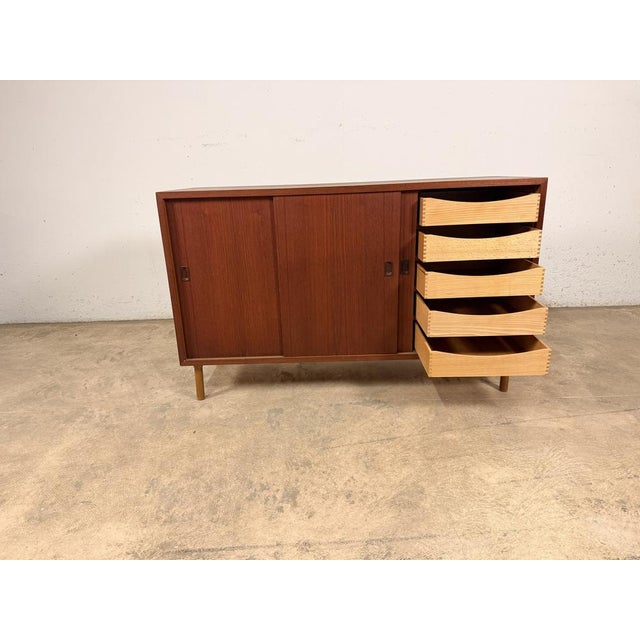 Chest of Drawers in Teak by Kajsa & Nils Nisse Strinning for String, 1960s For Sale - Image 15 of 18