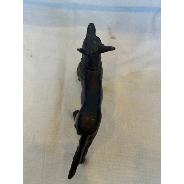 1940s Cast Iron Black Dog For Sale - Image 9 of 12