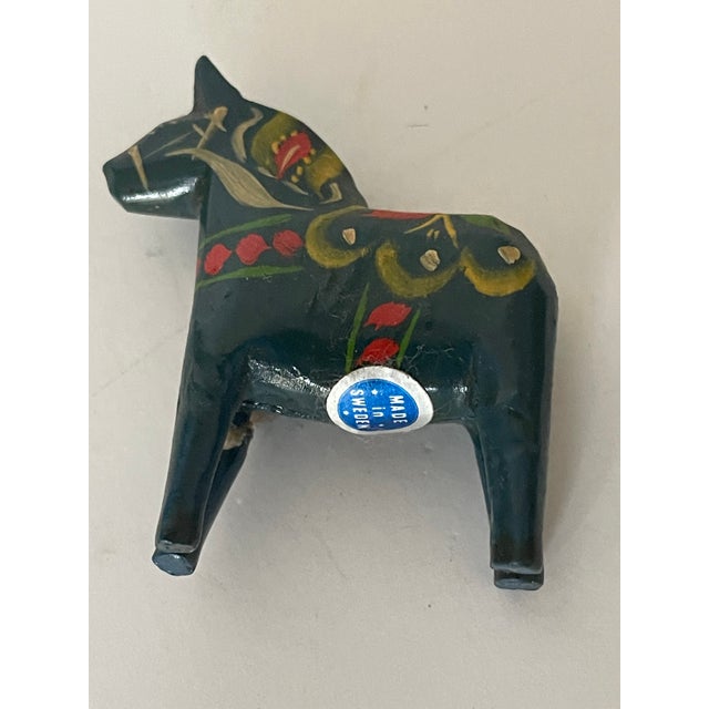 Mid-Century Modern Vintage Swedish Nils Olsen Handpainted Toy Horse For Sale - Image 3 of 3