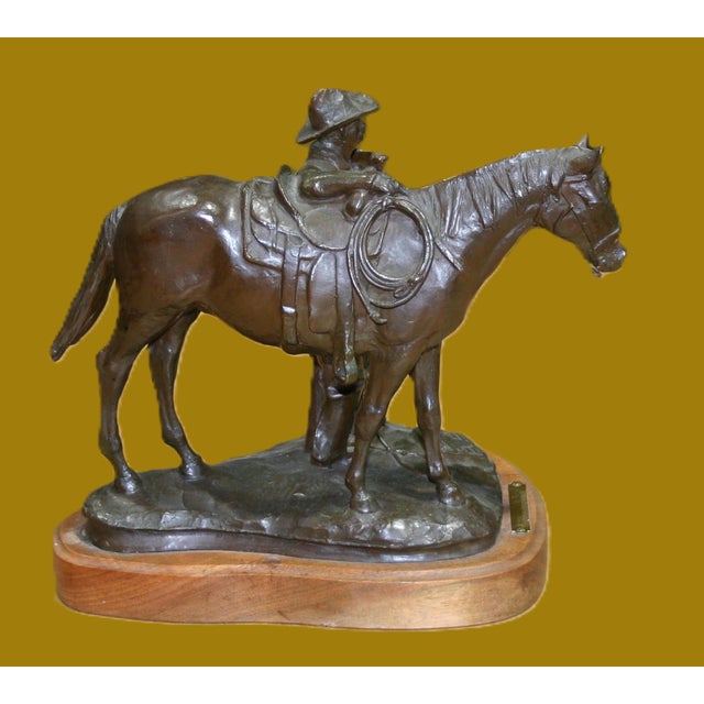 Rustic 1970s Sculpture - Melvin Warren "Words of Wisdom" For Sale - Image 3 of 6