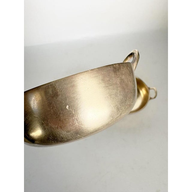Metal Vintage Brass Trinket Trays, 1950, Set of 2 For Sale - Image 7 of 11