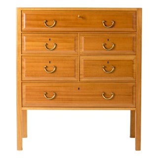 Mahogany Chest of Drawers by Josef Frank for Svenskt Tenn, 1950s For Sale
