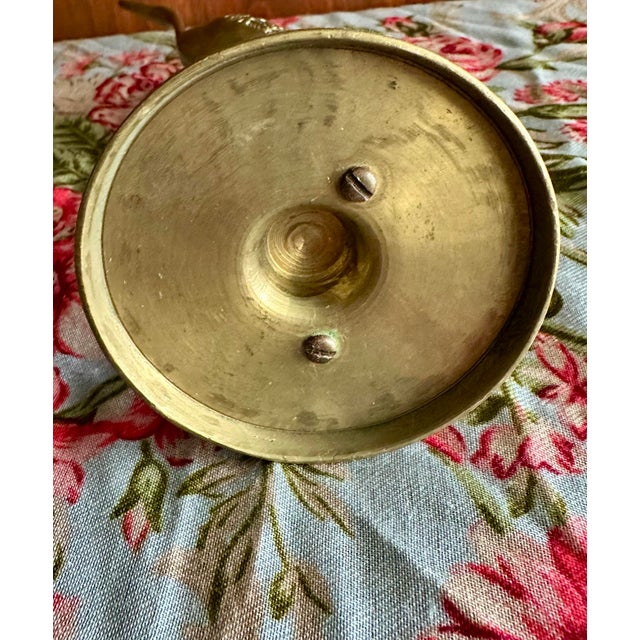 Vintage Mid 20th Century Brass Bell For Sale In Orlando - Image 6 of 6