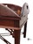 Vintage Chippendale Style Mahogany Butler Coffee / Tray Table For Sale - Image 10 of 10