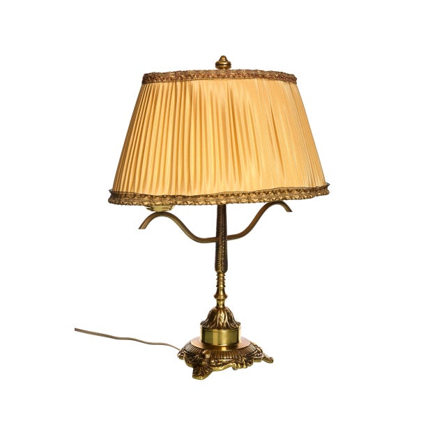 Swedish Grace Table Lamp attributed to Einar Bäckström, Sweden, 1930s For Sale - Image 3 of 5