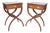 Pair of Regency Style Mahogany End Tables For Sale