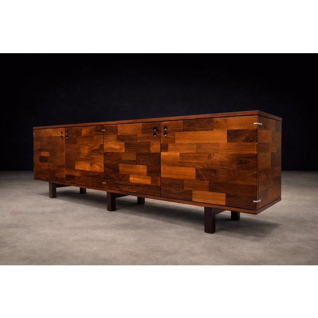 Brazilian Modern Credenza “Modular” in Rosewood, Jorge Zalszupin, Brazil, 1960s — Lot 480 For Sale - Image 11 of 14