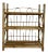 Vintage Bamboo Wall Shelf For Sale