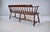 Philadelphia Windsor Style Lowback Bench Settee, 20th Century For Sale - Image 9 of 15