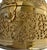 1980s 80s Judith Leiber Shoulder Bag Filigree Gold Plate Metal Embossed Evening Bag Floral Vintage For Sale - Image 5 of 9