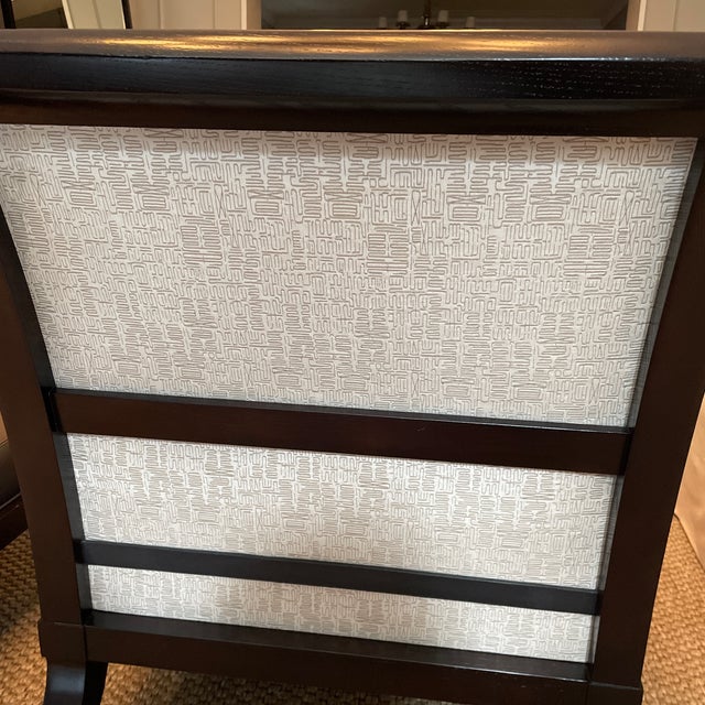 Dark Gray Holly Hunt Armless Chairs - 2 Pairs Available For Sale - Image 8 of 8