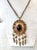 Vintage Mid-Century Modern BoHo Pendant Necklace For Sale - Image 4 of 6