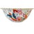 1970s Large Scalloped Chinese Export Tobacco Leaf Porcelain Statement Centerpiece Bowl For Sale - Image 4 of 7