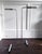 A pair of iconic and highly versatile floor lamp by Cedric Hartman: adjustable "IUWV" Low Profile Floor Luminaire Lamps....